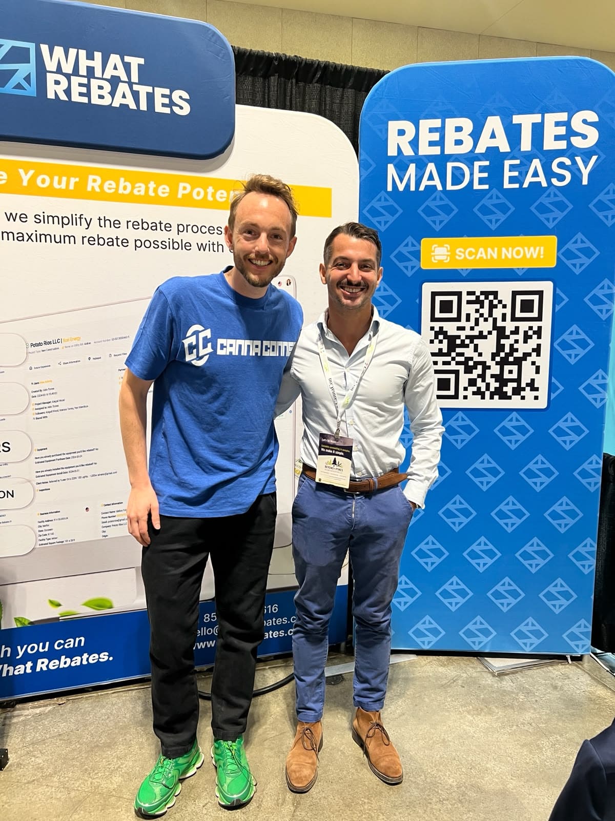 What Rebates team and partners at CannaCon Midwest 2026